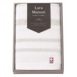 今治Lara　Maison　-ララメゾン-　フェイスタオル（ベージュ）