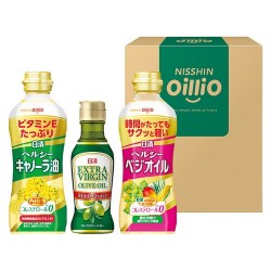 日清オイリオ ヘルシーオイル&エキストラバージンオリーブオイルギフト