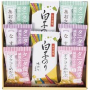 タニタ食堂監修減塩みそ汁・白子のり詰合せ